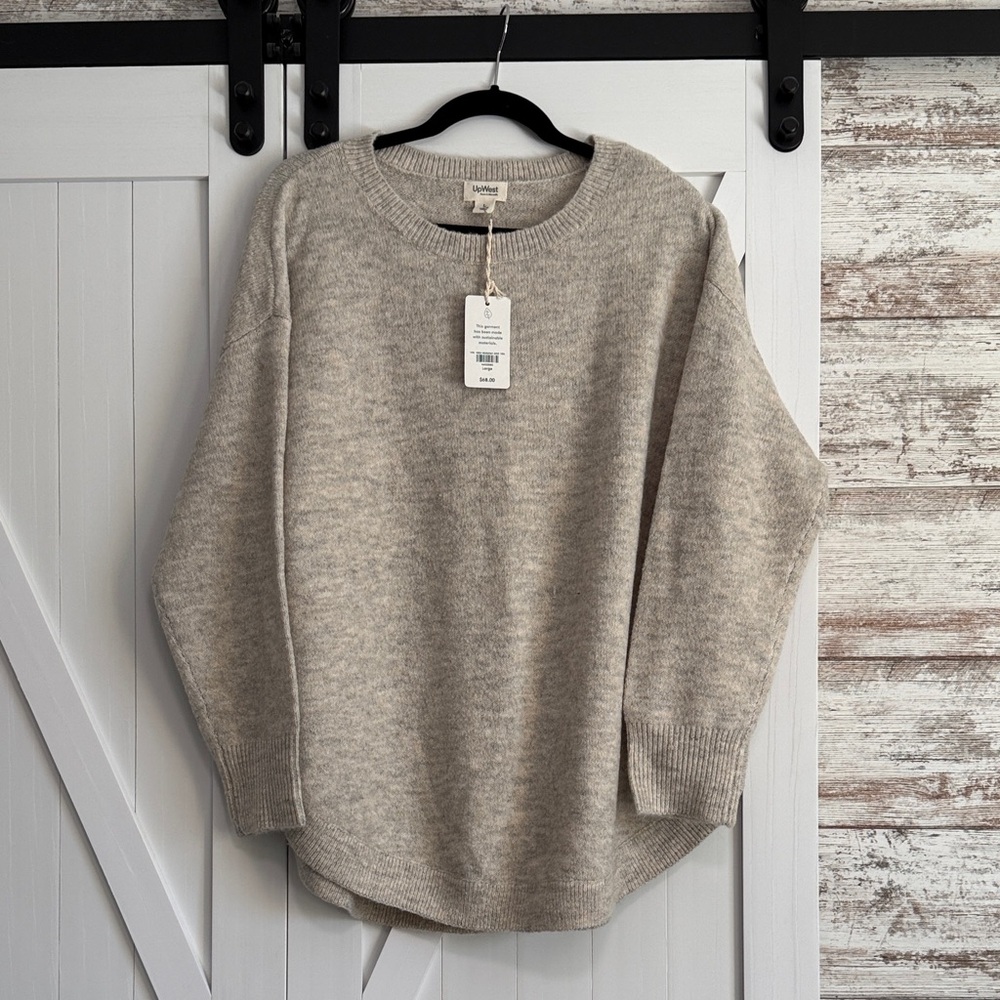 UpWest Women’s Oversized Crewneck Sweater